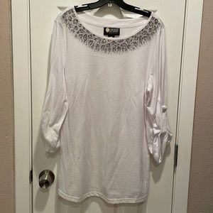 Women’s rhinestone top